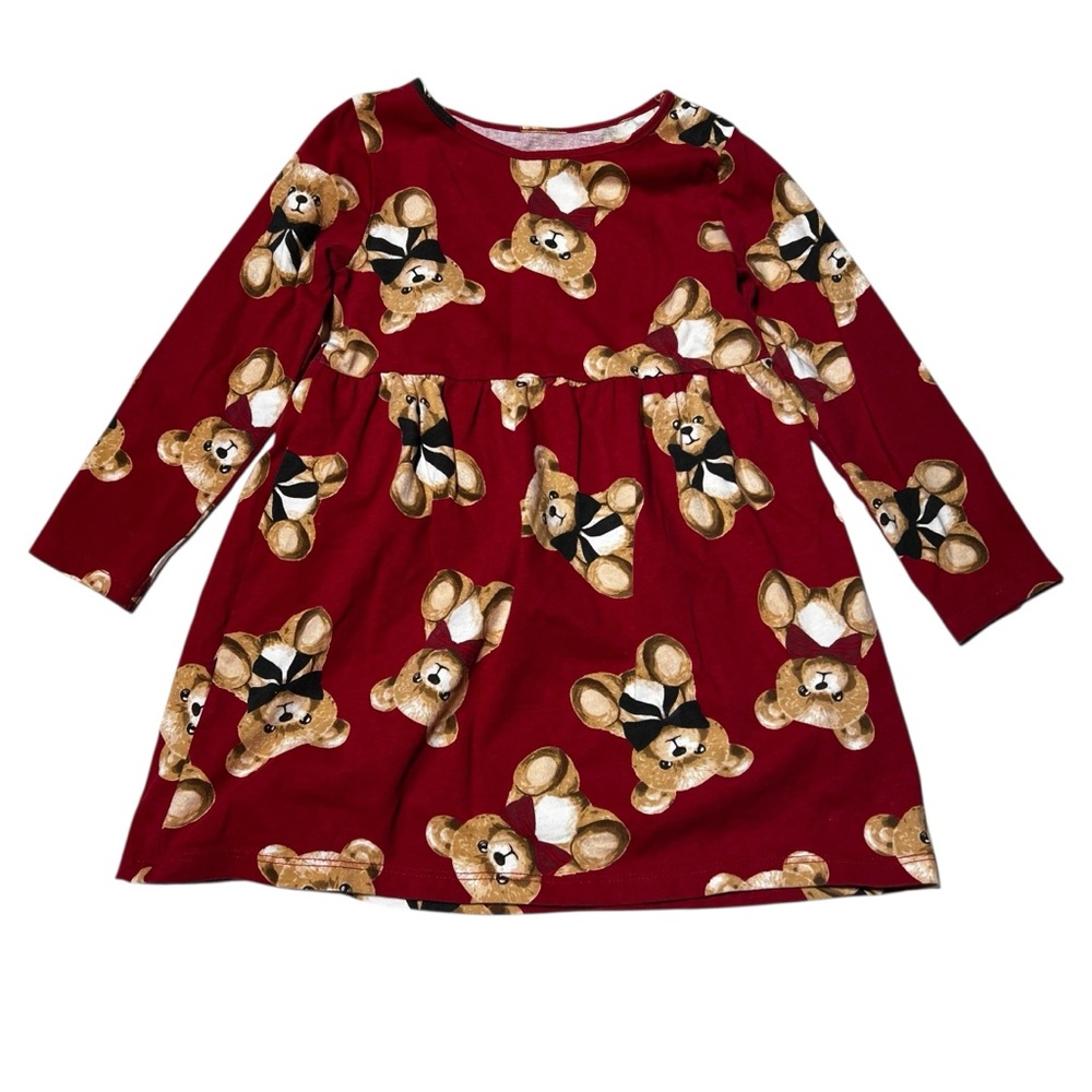 H&M Red Dress‎ with Bear Design